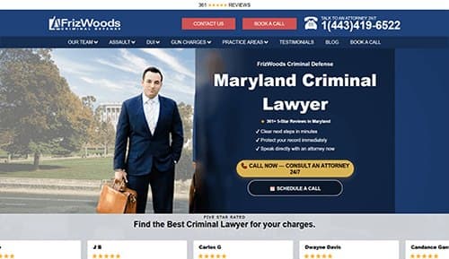 FrizWoods Website project by Mubashir Alam